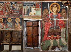 Chamados: Frescoes, Church of the Archangel Michael, Pedoulas, Cyprus