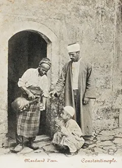 Dispensing: Fresh Water Seller at Constantinople