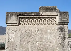 Frieze: Fretwork, Church Group, Mitla, Oaxaca, Mexico