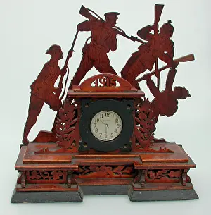 Fretwork: Fretwork wooden pocket-watch stand