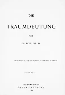 Interpretation: FREUD/DREAM INTERP./89