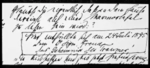 Interpretation: FREUD/LETTER/FLIESS/82