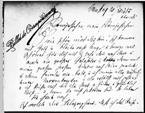 Facsimile: FREUD LETTER TO MARTHA