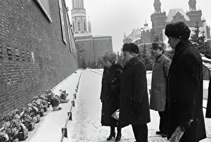 Prominent: FRG delegation vsiting USSR