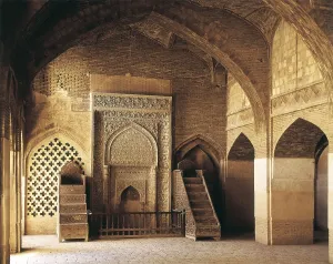 Isfahan: Friday Mosque (Masjed-e-Jomeh). 1366. IRAN. Esfahan