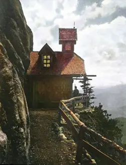 Gazebos: Friedenskircherl on the rock face of the Stoderzinken