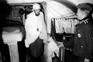 Deployed: Friedrich Altrichter during a visit to the front