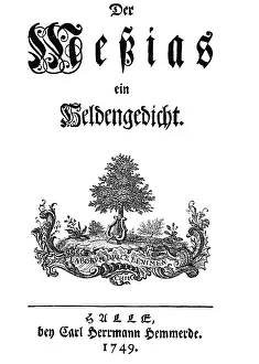 Klopstock: Friedrich Gottlieb Klopstock