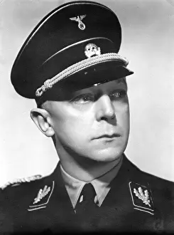 Promoted: Friedrich Karl Baron von Eberstein in uniform
