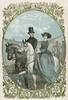 Sidesaddle: FRIEDRICH & VICKY 1858