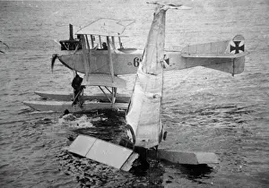 Floatplane: Friedrichshafen FF 33H German plane