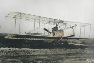 Pusher: Friedrichshafen FF37 or CI two-seat biplane