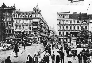 Mitte: The Friedrichstrasse, around 1910