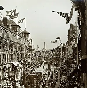 The Preston City Council Harris Museum & Art Gallery: Friendly Society Preston Guild Procession 1902