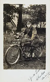 Signals: Friends of Sapper Wilbert, with motorcycles