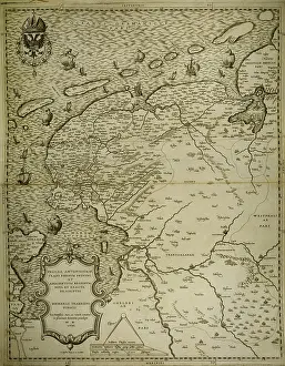Luxembourg: Friesland. Map of North of Netherlands