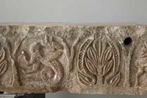 Fier: Frieze with creature and tree, National Museum