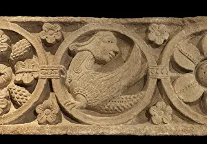 Daarcheologie: Frieze, Musee Ochier, Cluny Abbey, Saone et Loire, France