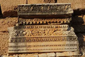 Nymphaeum: Frieze, Nymphaeum, Aspendos, Turkey