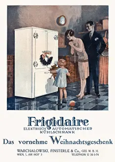 Luxuries: Frigidaire fridge advert