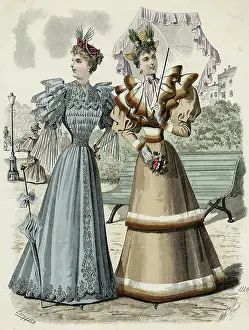 Flounces: Frilly Fashions 1892