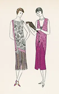 Shingle: Fringed Hem 1924