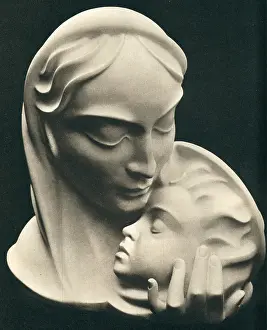 Tenderly: Fritsch Madonna Sculpture