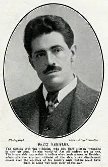 Kreisler: Fritz Kreisler, Austrian violinist and composer