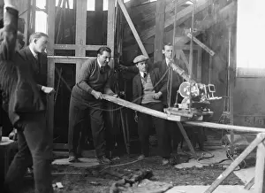 Simulates: Fritz Lang during filming