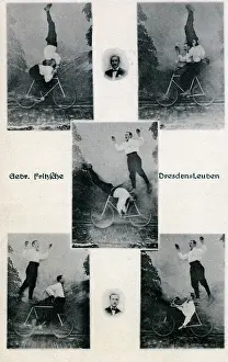 Handstand: The Fritzsche brothers - German Bicycle Acrobats