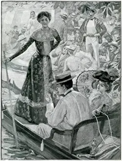 Punts: Frocks and Frills at Henley Regatta 1905