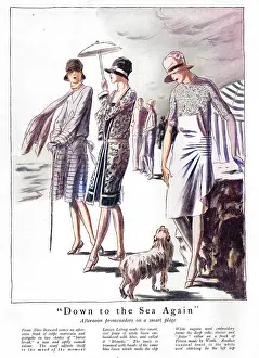 Couturiers: Frocks for the seaside, 1927