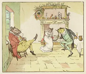 Wooing: A frog he would a-wooing go - Nursery Rhyme