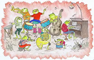 Tuba: The Frog Band ' jazz band