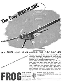 Mailplane: Frog Model Aircraft - The Frog Mailplane