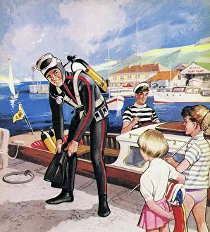 Shrimping: The Frogman