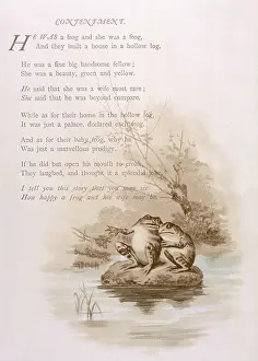 Contentment: FROGS/'CONTENTMENT'1880S