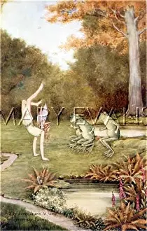 Humanlike: FROGS WATCH FAIRY DANCE