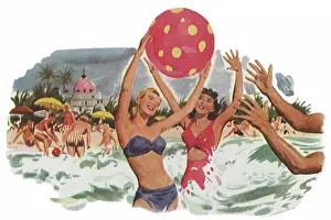 Swimmers: Frolicking in the Surf