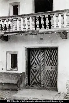 Farmhouses: Front-door and balcony of a farmhouse
