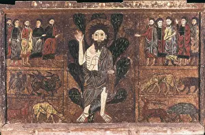 Huesca: Frontal from Gesera. 13th c. Representation of