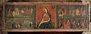 Clare: Frontal of Tordesillas. Gothic. 15th century