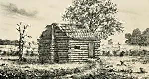 Backwoods: A frontier Presbyterian Church. The log ?