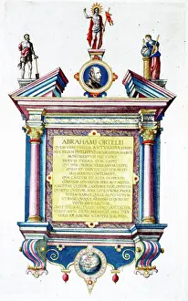 Frontespiece: Frontispiece for Abraham Ortelius