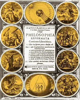 Tract: Frontispiece of Alchemical Treatise