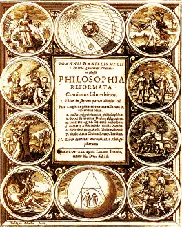 Tract: Frontispiece of Alchemical Treatise