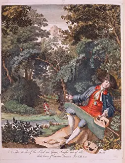 1766: Frontispiece from The Aurelian, by Moses Harris, 1766