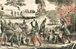 1836: Frontispiece, Authentic Narrative of the Seminole War, 1836