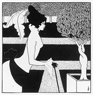 Beardsley: Frontispiece by Beardsley