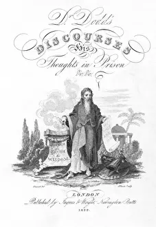 Cleric: Frontispiece to Dodd's Discourses